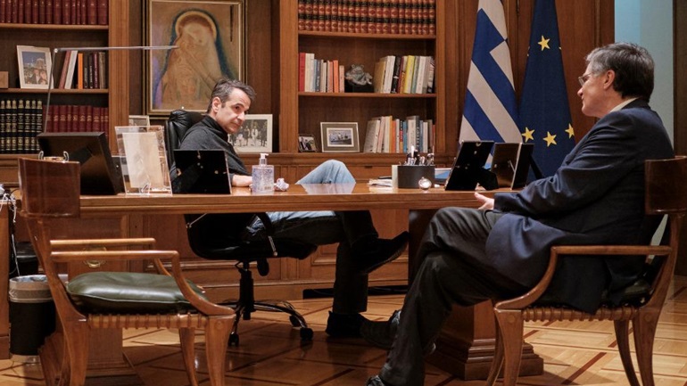 Η αναφορά Μητσοτάκη στον Τσιόδρα: «Δεν υπήρξε σύγκρουση με τους επιστήμονες»